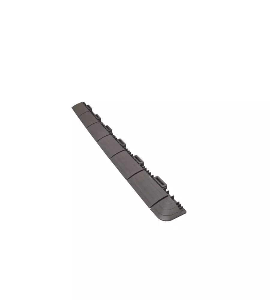SCIVOLO AUTOAGGANCIANTE FEMMINA MARRONE - 600X60X13 MM